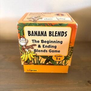 Banana Blends-  Grades 1+ Teacher/ Learning/ Homeschool Card Game EduPress